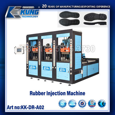 Rubberen schoenen DIP injectie machine Schoenen buitenzool maken machine