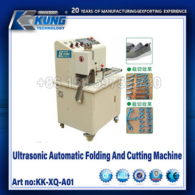 Ultrasone automatische vouw- en snijmachine voor schoenen