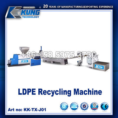 LDPE-recyclingmachine LDPE-granulaatproductie-machine