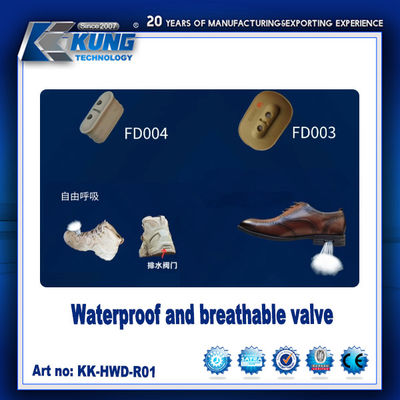 Waterdicht ademend klep schoenen maken accessoires voor schoenen buitenzool