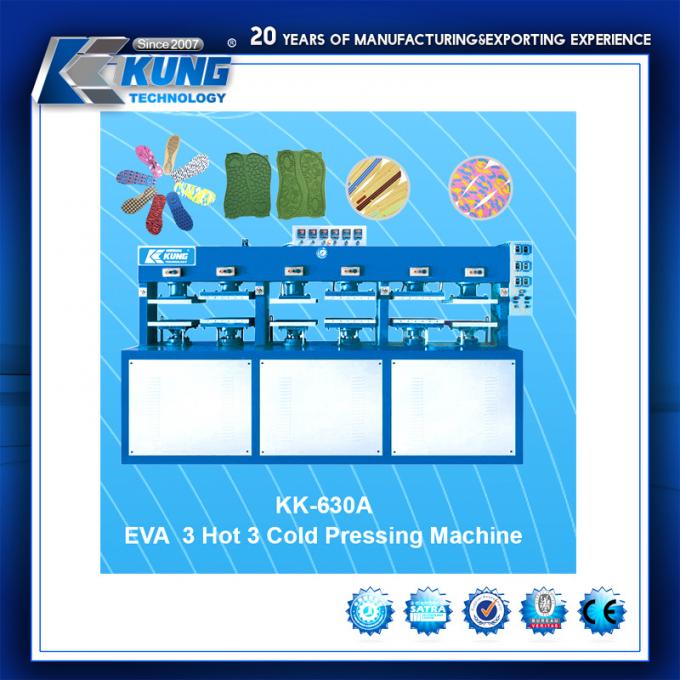 ISO9001 het elektrische EVA Shoes Injection Machine For-Binnenzoolstootkussen Maken 3