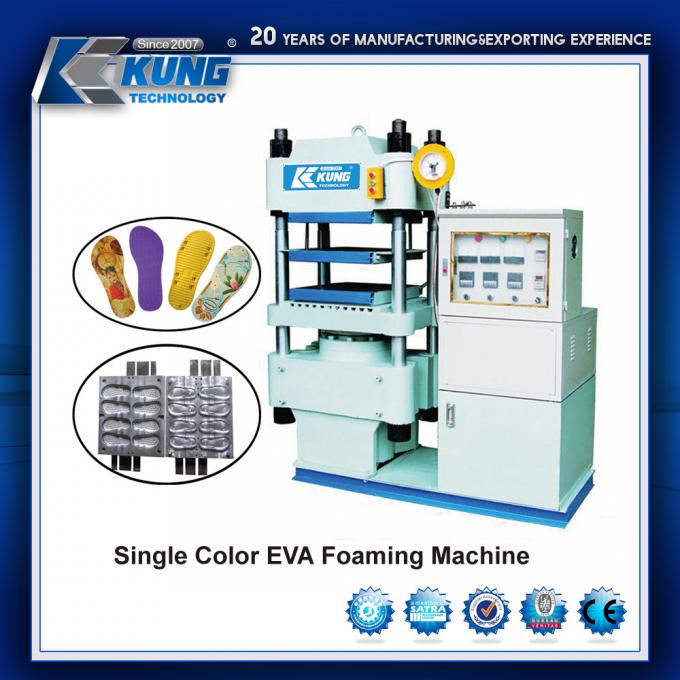 Multifunctionele Duurzame EVA Foam Machine, de Injectie van 6 Postenschoenen het Vormen Machine 4