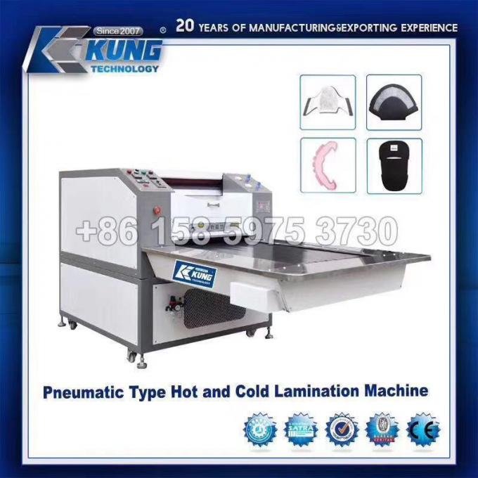 Het duurzame Verticale Hete Koude Automatische Pneumatische Type van Lamineringsmachine 0