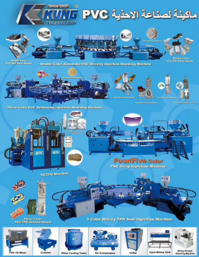 Enige TPR-de Injectie van pvc het Vormen Praktische Multifunctioneel van de Schoenmachine 1