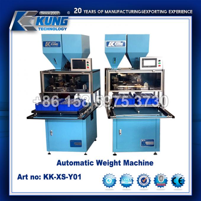 Elektrische 2 Postkorrel het Vullen Machine, de Automatische Machine van de Korrelsverpakking 0