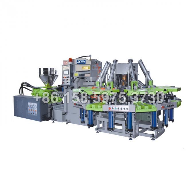 ISO9001 plastic pvc-Injectie het Vormen Multifunctionele Roterend van de Schoenmachine 0