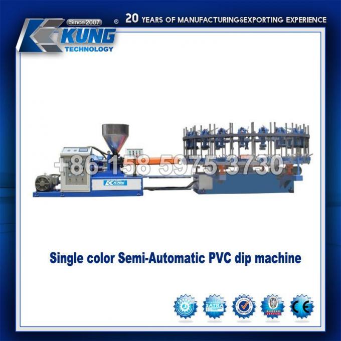 Hydraulische pvc-Injectie het Vormen Schoenmachine 20 Posten Semi Automatisch 0