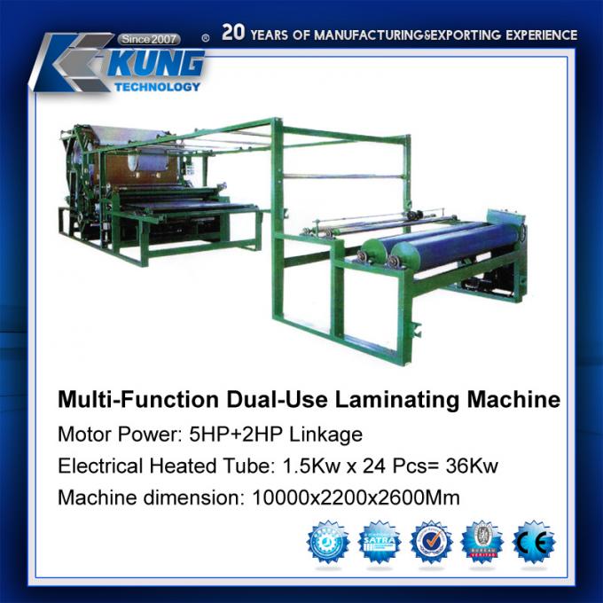 Hoogste Verkopend Mesh Belt Lamination Machine voor Materiële Samenstelling