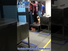 Twee-station vier-shot spuitgietmachine