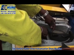 Twee dichtheid rubber direct vulcanisatie schoenen machine