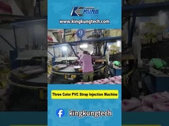 Drie-kleurige PVC-stroopinspuitmachine