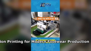 Precisie zeefdrukmachine | Hoogwaardige bedrukking voor schoenen en schoenmaterialen